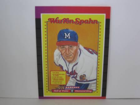 Warren Spahn #588 1989 Donruss Baseball Card